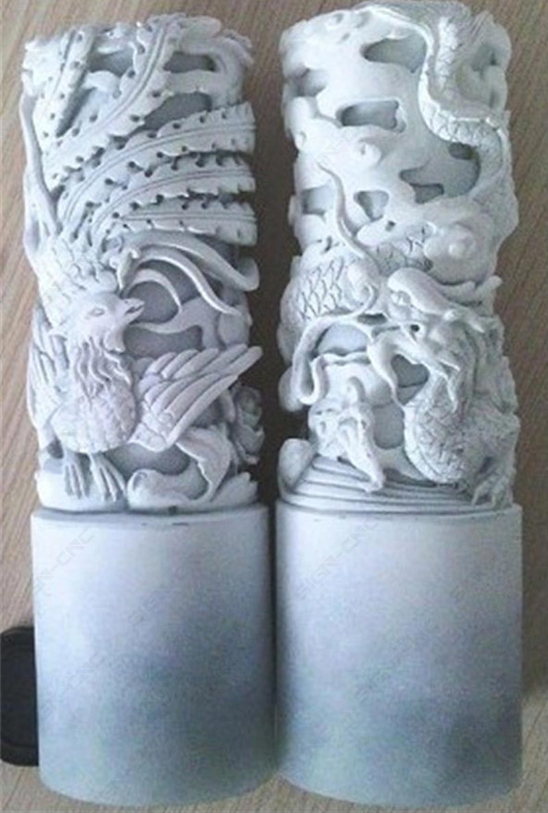 stone round carved