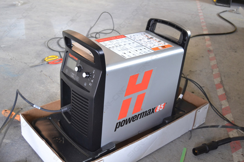 Plasma Steel Plate Cutting Machine Green