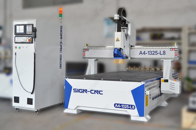 A4-1325-L8 ATC CNC router machine woodworking CNC router