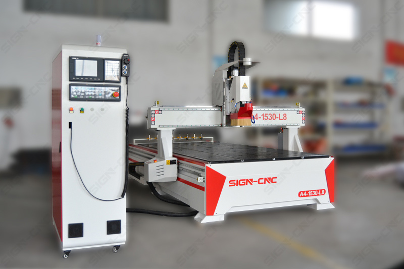A4-1530-L8 ATC CNC router door making machine
