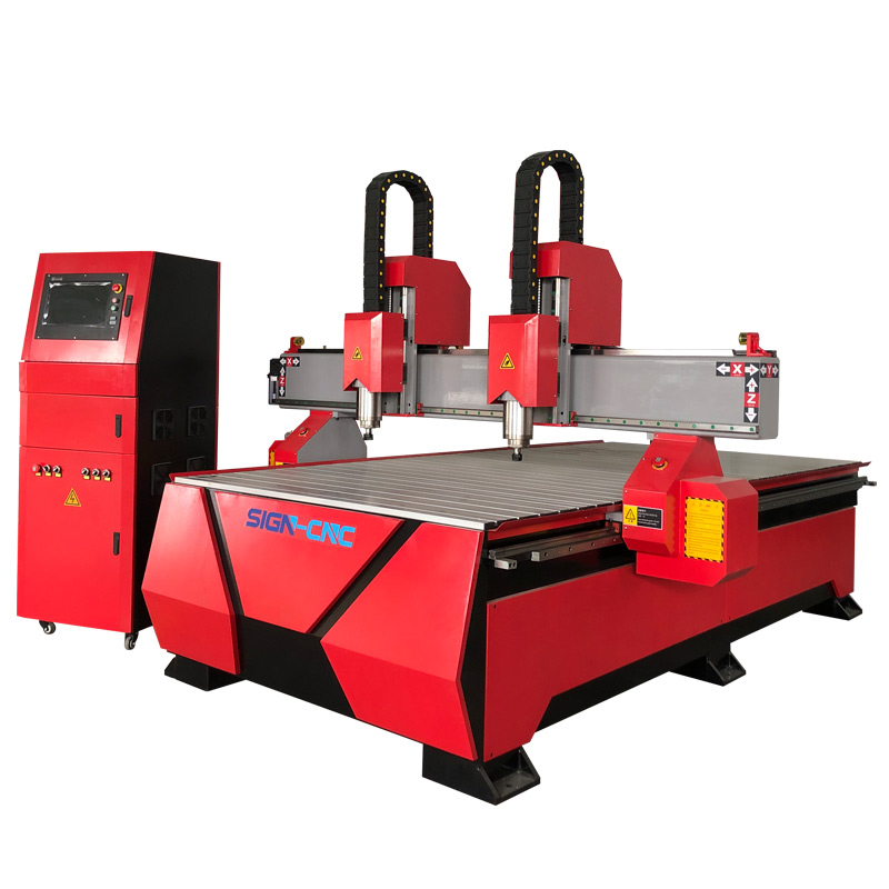 Double head CNC router machine 1325