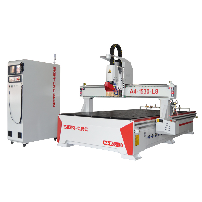 A4-1530-L8 ATC CNC router door making machine