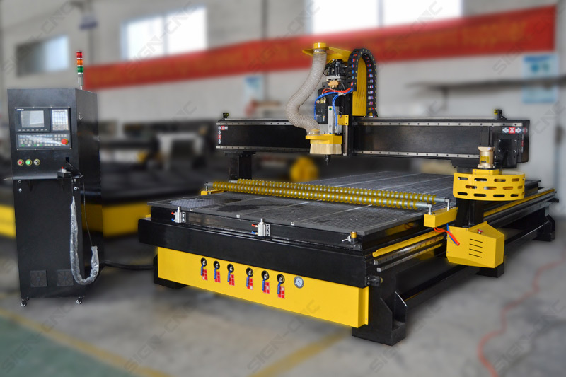 ACE-2140 Disc ATC cnc router Machine with pressure wheel